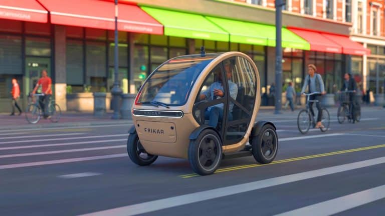 “They Called It a Bike-Car Hybrid”: Europe’s Frikar Is Redefining Urban Travel With a Weatherproof E-Bike You Can Drive Without a License