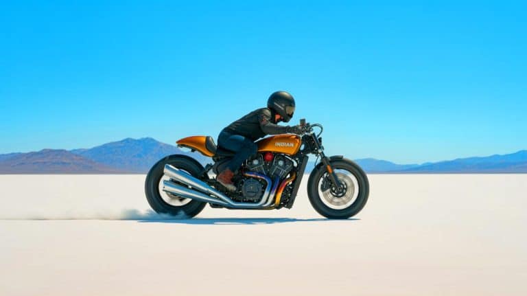 “He Hit 196 on a Bagger”: Indian Motorcycle Shatters Speed Records at Bonneville With a 200-MPH Touring Bike