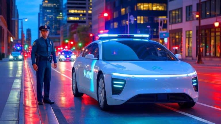 “This Car Stopped Itself And No One Was Inside”: San Bruno Police Face Chaos After Waymo Pulls Illegal U-Turn And Exposes Legal Black Hole