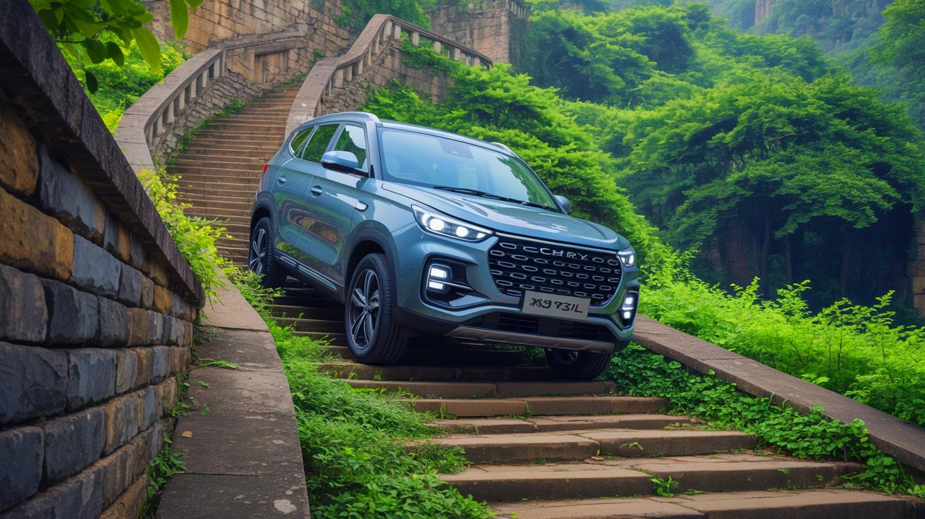 Chinese SUV’s Failed Stunt Attempt Exposes Challenges in Replicating Iconic Range Rover Advertisements, Sparking Industry Debate